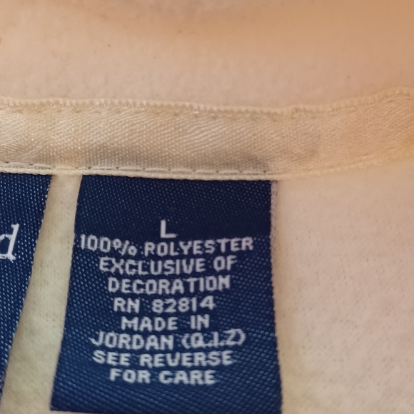 Women DUCK HEAD Yellow Fleece Vest  Size Large zip pockets Crew Neck - Picture 4 of 9